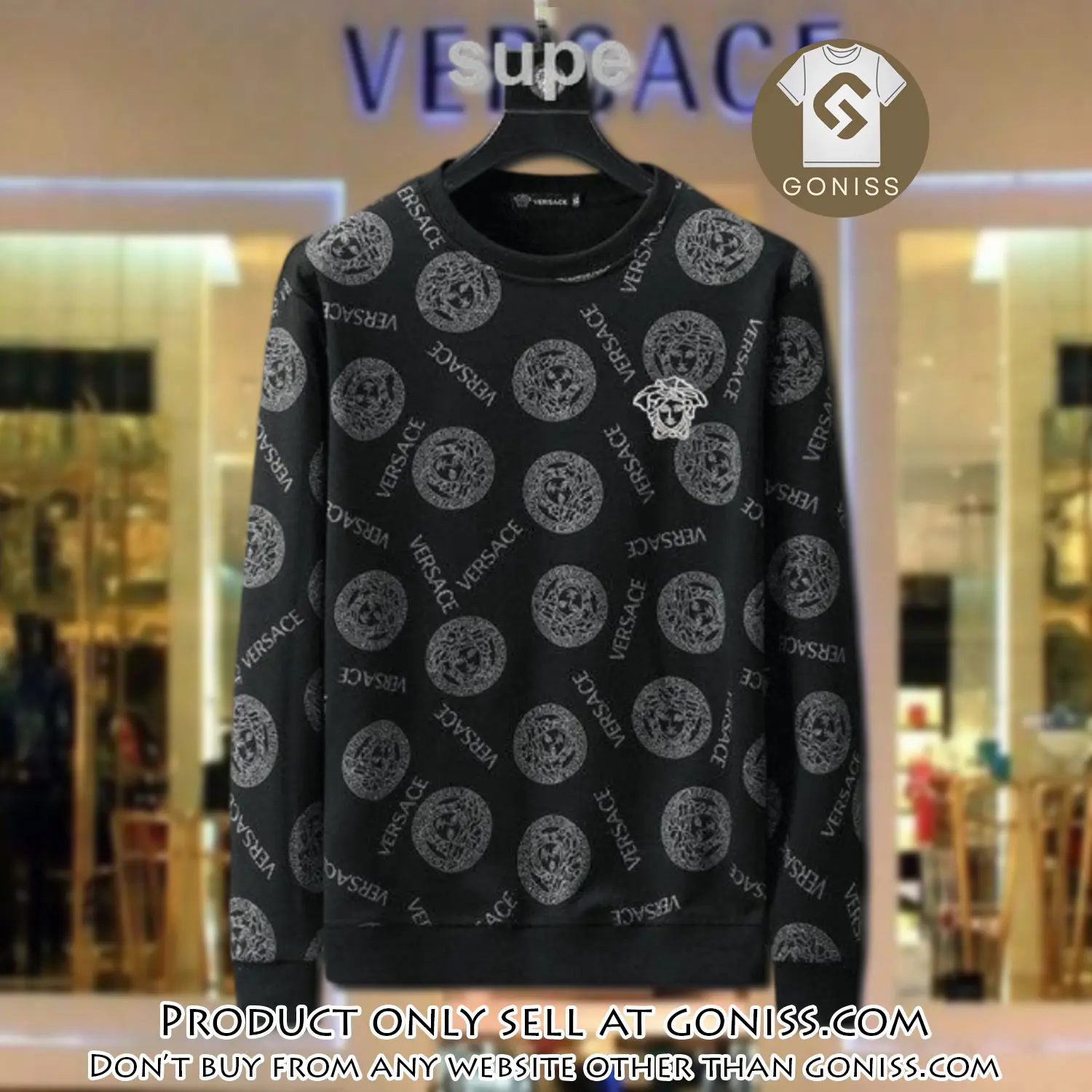 Versace luxury ugly sweater for winter lzu1412 gn0936876